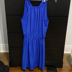 Royal blue dress